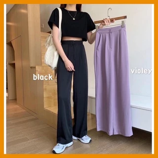 Quần Ống Rộng Culottes Siêu HOT Hách Chân Dài Miên Man