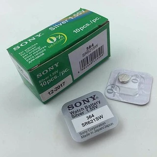 Pin đồng hồ Sony 364 / SR621SW dành cho đồng hồ kim 3 kim (Loại tốt-Giá 1 viên)