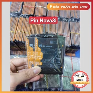 Pin Huawei Nova 3i, Dung lượng 3400mAh, Mã pin HB356687ECW, Pin Nova 3i zin công ty bảo hành 3 tháng