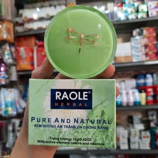 Kem dưỡng ẩm trắng da chống nắng Raole 12g