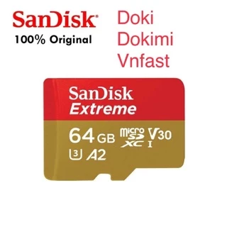 Thẻ Nhớ Sandisk Micro Extreme V30 A2 U3 160MB/s 64/128GB - Chính hãng nội địa