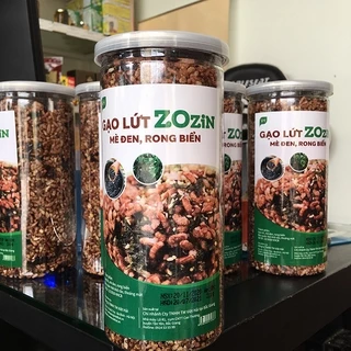 Cơm sấy gạo lứt mè đen rong biển Zozin 310g-ăn chay, ăn kiêng, giảm cân, người bị tiểu đường