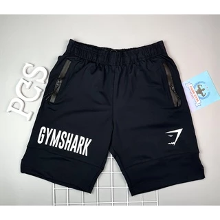 Quần Short Thể Thao Gym Nam Gym.Shark Thun Poly Co Giãn.