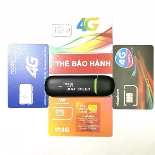 (Hàng Nhật Nội Địa) Cục Phát Wifi Từ sim 3G 4G- Usb Max Speed Cực Tốt