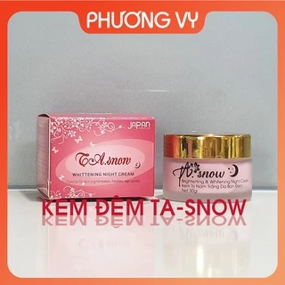 [CHÍNH HÃNG] Kem đêm nám vỗ bong TA snow, chuyên làm mờ nám, tàn nhang lâu năm và dưỡng trắng da, mỹ phẩm vỗ bong.