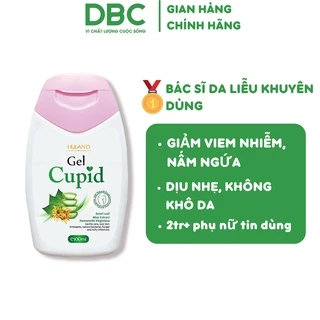 Dung Dịch Vệ Sinh Phụ Nữ Gel Cupid DƯỢC BẢO CHÂU 100-150ml Giảm Viêm Nhiễm Nấm Ngứa An Toàn Chiết Xuất Từ Lô Hội