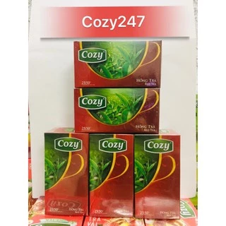 HỒNG TRÀ Cozy túi lọc hộp 25 gói