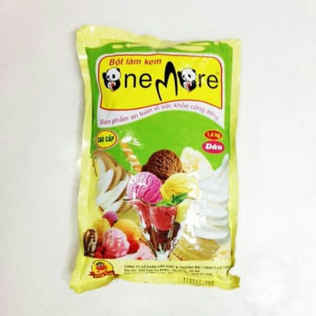 Bột làm kem các vị One More gói 1,4kg