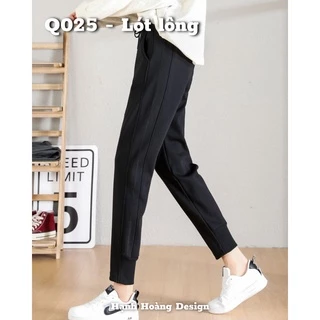 Quần jogger LÓT LÔNG siêu hot giá rẻ nhất thị trường Q025