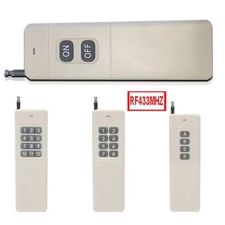 Tay điều khiển (remote điều khiển từ xa) từ xa 100m đến 3000m tần số 433MHZ, tay phát