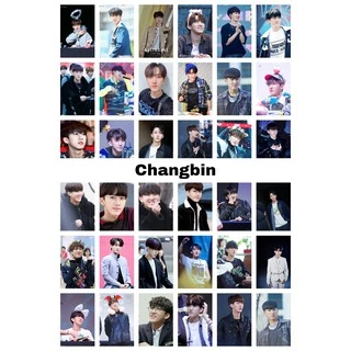 Lomo card 54 ảnh thành viên Stray Kids - Changbin