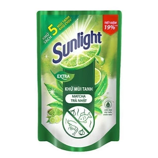 Nước Rửa Chén Khử Mùi Sunlight Trà Xanh 750g