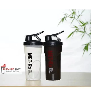 Bình lắc thể thao bình tập gym shake bottle Met-RX