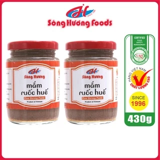 2 Hũ Mắm Ruốc Huế Sông Hương Foods Hũ 430g - Nấu bún bò , chấm xoài , chấm thịt luộc , kho thịt