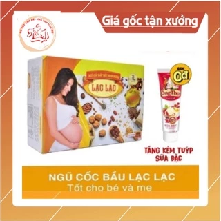 [Chính hãng] Ngũ cốc bầu lạc lạc siêu dinh dưỡng cho mẹ và bé (hộp 600g/30 gói)