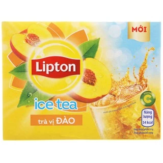 Trà Lipton IceTea hòa tan vị đào/chanh (Hộp 16 Gói X 14 G)