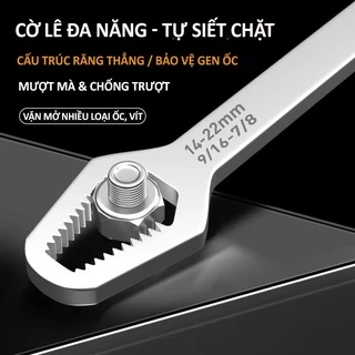 Cờ Lê Vặn Mở Đa Năng - Dụng Cụ Sửa Chữa Thay Thế Tất Cả Các Bộ Cờ Lê, Mỏ Lết Nhiều Size