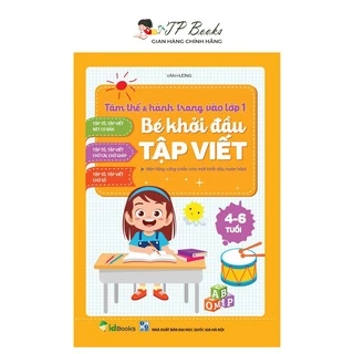 Sách - Bé Khởi Đầu Tập Viết cho trẻ 4-6 tuổi