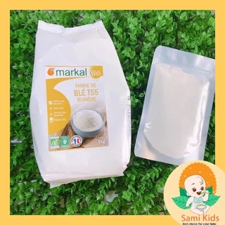 Bột mì đa dụng hữu cơ T55 Markal nguyên liệu làm bánh pancake, bữa phụ ăn dặm cho bé SAMI KIDS