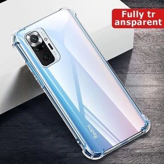 Dành Cho Xiaomi Redmi Note 10 10s Note 10 Pro 4G 5G Vỏ Mềm Chống Sốc Pha Lê Gel Trong Suốt TPU Vỏ Chống Sốc