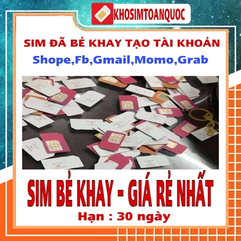 SIM VIETNAMOBILE NGHE TẠO TÀI KHOẢN ĐÃ BẺ KHAY