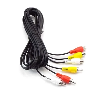 Dây Cáp Kết Nối video 3rca m f 0.5m 1m 3m 5m