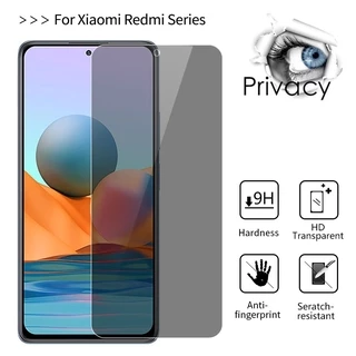 Kính cường lực chống nhìn trộm cho Xiaomi Mi Redmi Note 10 10S 12 12S 13 Pro Poco X3 X5 X6 F3 F4 F5