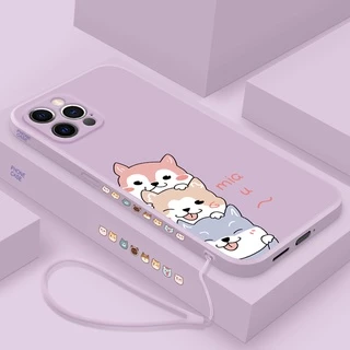 Ốp Điện Thoại tpu Mềm Chống Trượt Hình Cún corgi Cho iphone 11 13 pro max 13 12 pro max 11 pro 11 pro max iphone 12 12 pro 13 pro