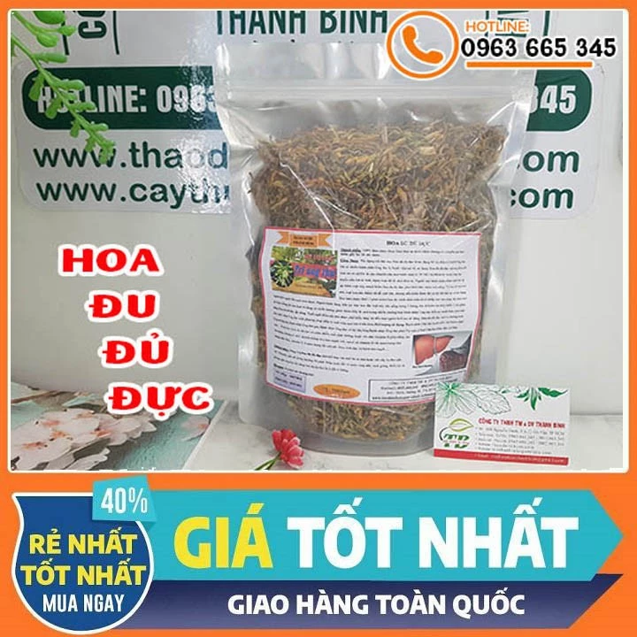 Hoa Đu Đủ Đực 500g - Dược Liệu Sấy Khô Cao Cấp