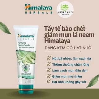 Tẩy tế bào chết sáng da Himalaya Purifying Neem Scrub 100ml