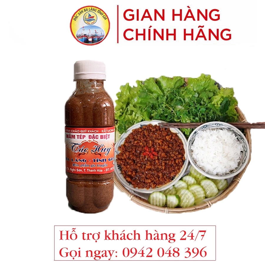 Mắm tép Ba Làng OCOP 300g 500g dùng chưng thịt hoặc chấm đồ luộc (loại đặc biệt -1 chai)