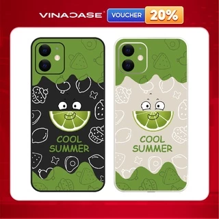 Ốp lưng Vina Case Iphone 6S/6 Plus/7G/8G/X/Xs/11/12/....dẻo cạnh vuông bảo vệ camera hình Cool Summer