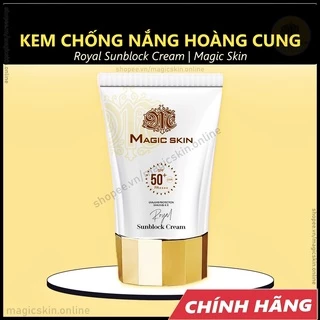 Kem chống nắng MỚI Magicskin 👍 Kem chống nắng thảo dược Hoàng cung ✔ CHÍNH HÃNG