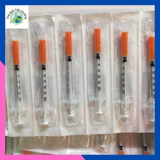 Kim tiêm tiểu đường 0.3mL U-100 ( đầu kim ngắn 0,3x8mm ), dây 12 cái