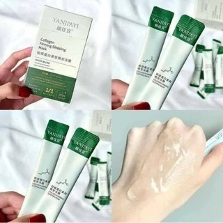 [Free Ship]Hộp 20 gói mặt nạ ngủ thạch COLLAGEN YANJIAYI