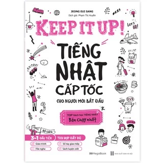 Sách Keep it up – Tiếng Nhật cấp tốc cho người mới bắt đầu