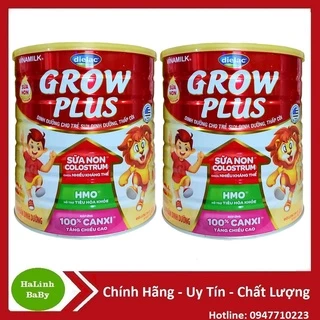 Combo 2 Lon Sữa Dielac Grow plus Sữa Non 1+ 2+ 1.4kg