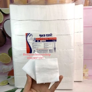 Bông Y Tế Bạch Tuyết Cắt Miếng 1kg 7x7 - Vệ Sinh cho bé