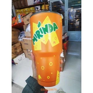 Ly giữ nhiệt inox Mirinda 900ml (tặng kèm ống hút)