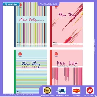 [RẺ VÔ ĐỊCH] Vở kẻ ngang New way 80 trang,120 trang Hải Tiến [VPP Minh Hạnh]