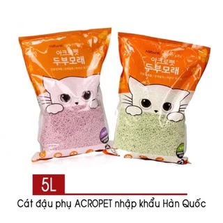 Cát vệ sinh mèo đậu nành ACROPET 5lít (2kg)