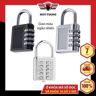 Ổ khóa mã số CJSJ chất liệu hợp kim inox chống gỉ, khóa bằng 5 số thiết kế tinh tế và cực kỳ chắc chắn - Huy Tưởng