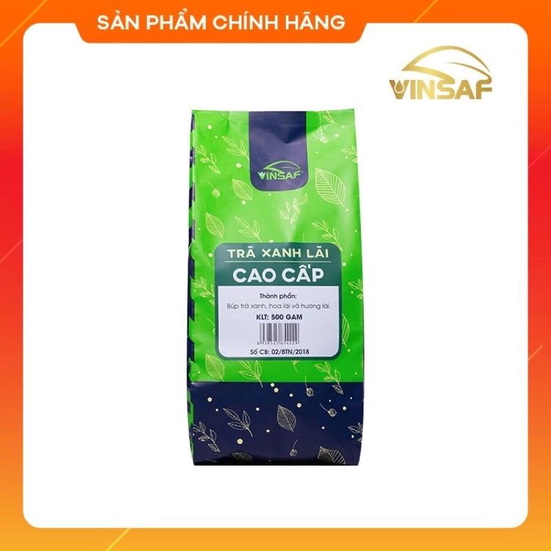 Trà xanh nhài cao cấp vinsaf 500g