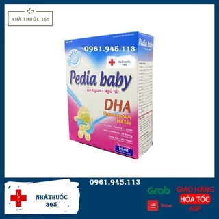 PEDIA BABY ăn ngon ngủ tốt giúp bé thông minh (Hộp 20 ống)