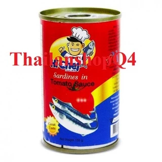 Cá Mòi Sốt Cà Thương Hiệu Hi Chef Thái Lan hsd 10/2025