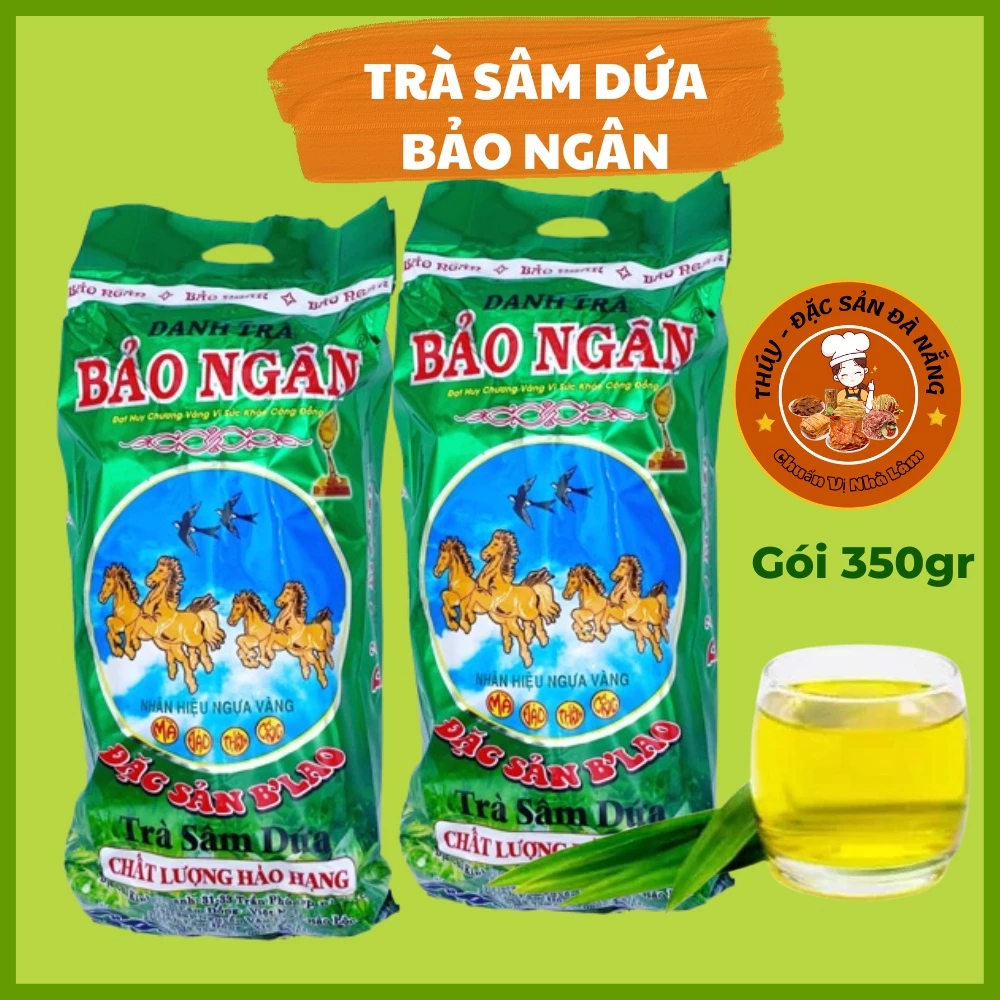 Trà Sâm Dứa Bảo Ngân gói 350gr thơm ngon dùng pha uống hàng ngày , làm quà biếu