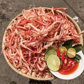 Mực xé sợi hấp nước cốt dừa nhà làm loại ngon, hũ pet 100g | KingFood - Thế Giới Đồ Ăn Vặt - Đồ Ăn Vặt Hà Nội