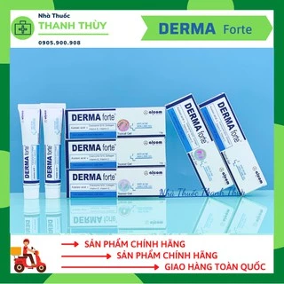 DERMA FORTE Gel [Tuýp 15g] Giảm Mụn Trứng Cá, Ngừa Thâm, Mờ Sẹo, Đem Lại Làn Da Luôn Trắng Hồng, Mịn Màng