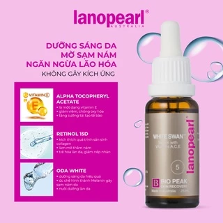 Serum nhau thai cừu dưỡng trắng da thiên nga Lanopearl White Swan Whitening Serum (25ml)