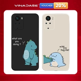 Ốp lưng Vina Case Xiaomi Redmi 10/Redmi 9T/Poco X3/....dẻo cạnh vuông bảo vệ camera hình Khủng long